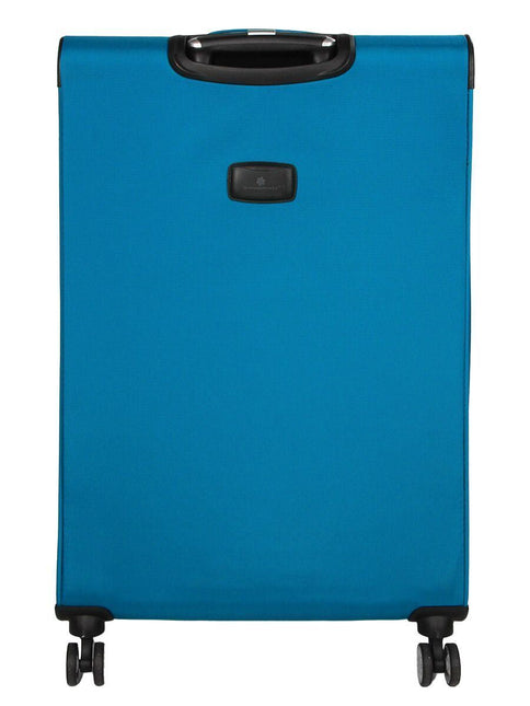 Soft Lightweight Dual 4 Wheel Suitcase Luggage