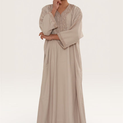 Kids Boys Salmon Moroccan Thobe Robe Djellaba Gandoura Eid Jubba- K-HM66