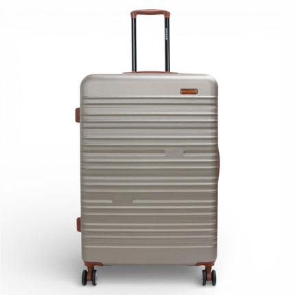 Expandable Hard Shell ABS Suitcase Set 8 Wheel Robust Travel Case Holiday Luggage