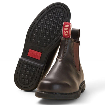 Rossi 607 Booma Brown Leather Chelsea Boot