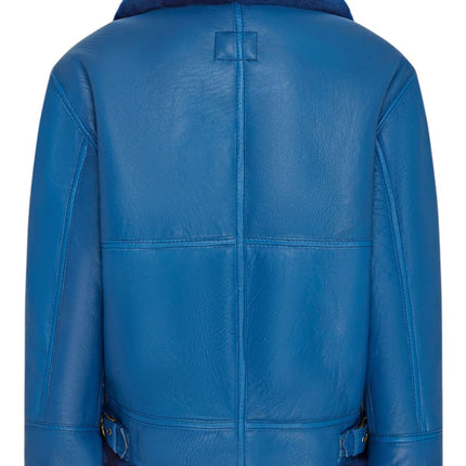 Mens B3 Bomber RAF Aviator Sheepskin Jacket -Wyndham