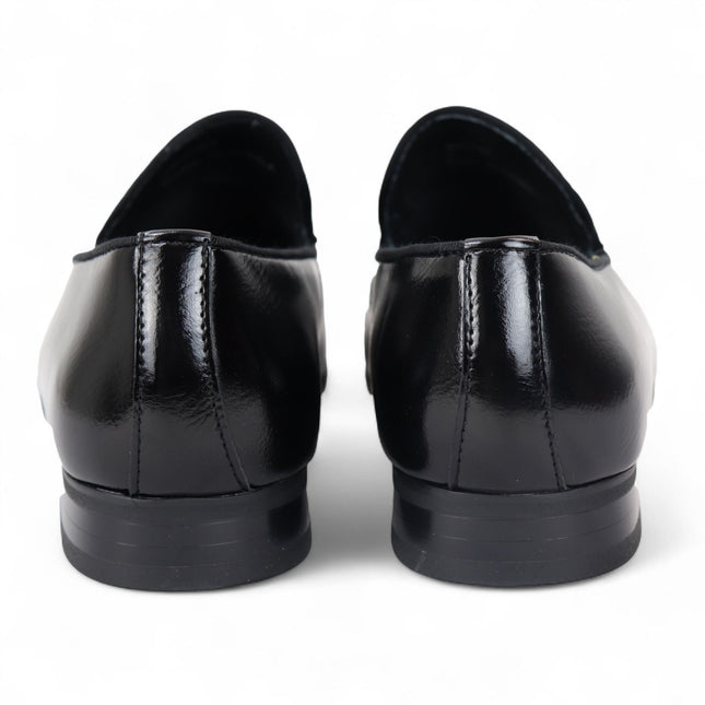 Men's Black Classic Slip-On Loafers Formal Shoes