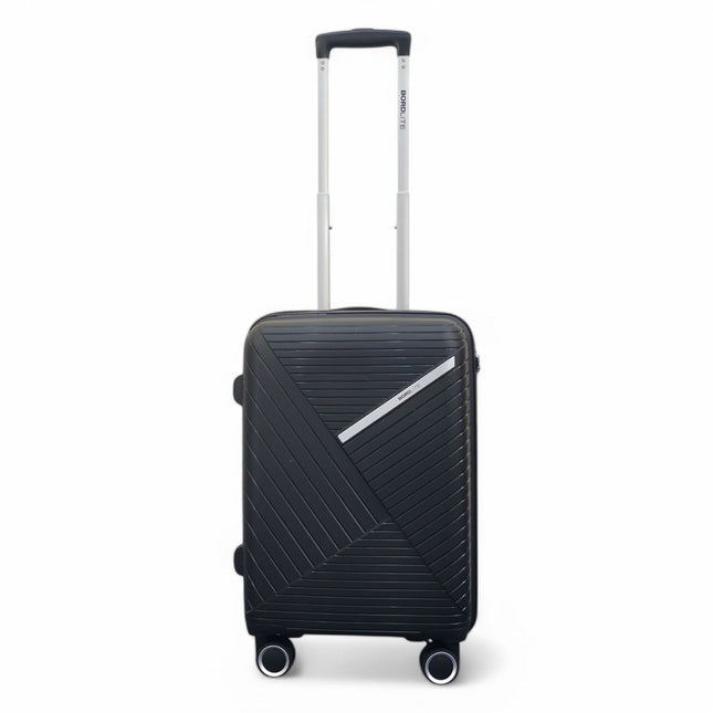Hard Shell PP Cabin Suitcase 55 x 26 x 20 cm Luggage Suitable for Easyjet, Ryanair