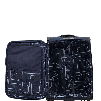 Lightweight  4 Wheel Luggage Travel Soft Cabin Bag