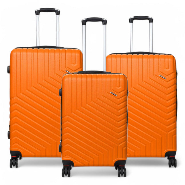 Expandable Hard Shell 8 Wheels Luggage Travel Cabin Bags Suitcase Set