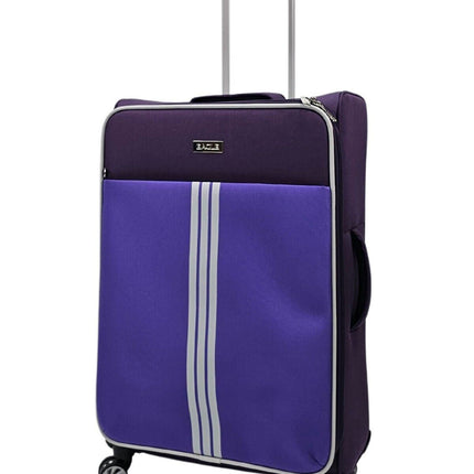 Lightweight  Soft Suitcases 4 Wheel Luggage Travel Bag