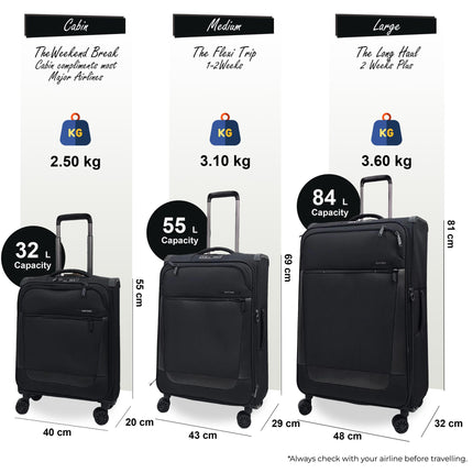 Lightweight  4 Wheel Luggage Suitcase
