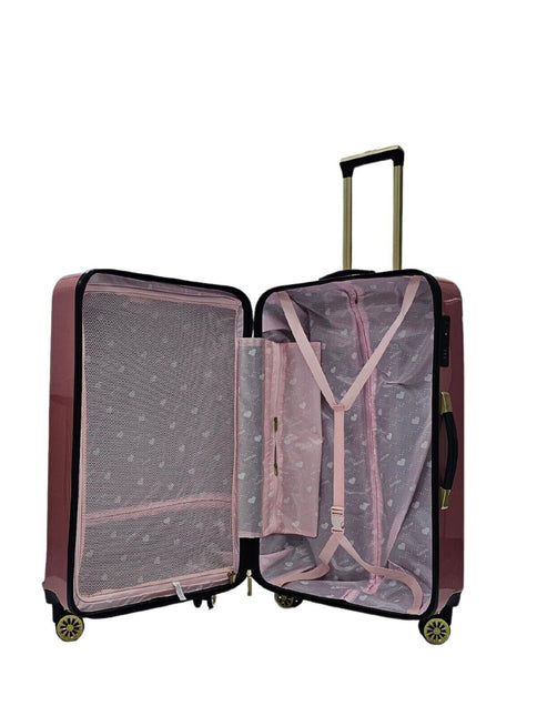 Hard Shell Flower Print Suitcase Luggage Set