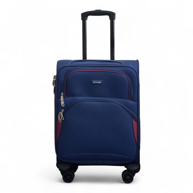 Soft Shell Cabin  48 x 37 x 20 cm Secure Travel Luggage Suitcase Suitable for Easyjet, Ryanair