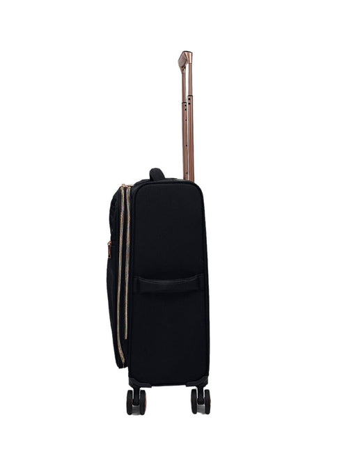 Cabin 4 Wheel Luggage Travel Soft Lightweight Bags