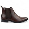 Men's Brown Chelsea Slip-On Office Ankle Boots