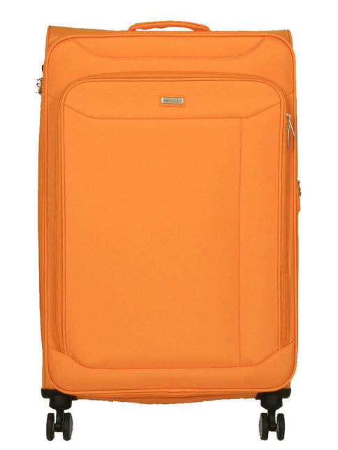 Soft Lightweight Dual 4 Wheel Suitcase Luggage