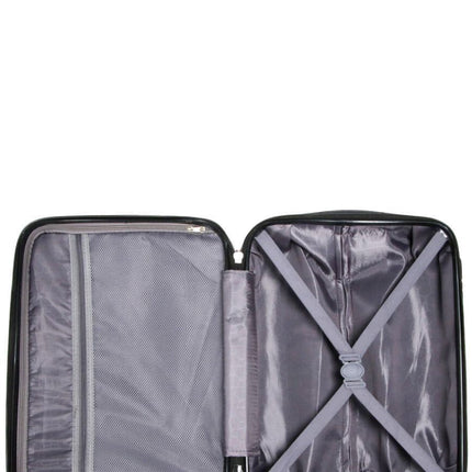 Strong Hard shell Suitcase 4 Wheel ABS Lightweight Cabin Luggage