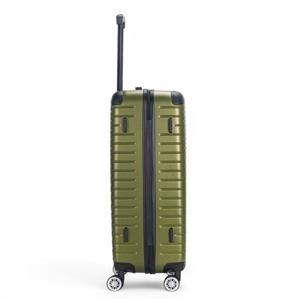 Hard Shell ABS 8 Wheel Luggage Travel Cabin Holiday Bags Suitcase Set