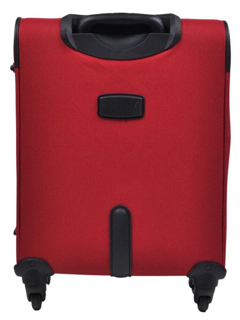 Lightweight Soft Casing Cabin Suitcase 8 Wheel Luggage Travel