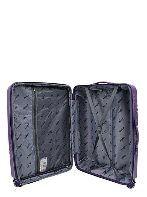 Hard Shell Cabin 4 Wheel Luggage TSA Travel Bag