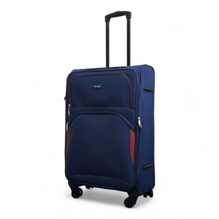 Expandable Soft 8 Wheel Lightweight Suitcase Luggage Travel Bags Set