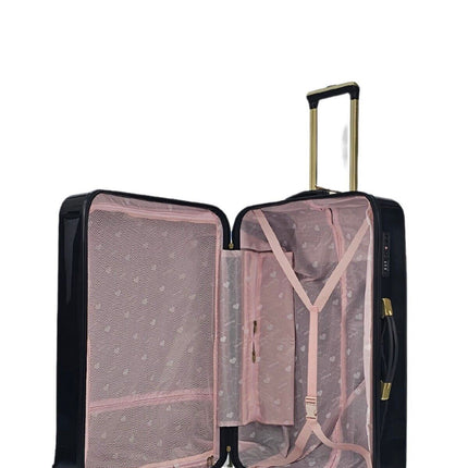Hard Shell Flower Print Suitcase Luggage Set