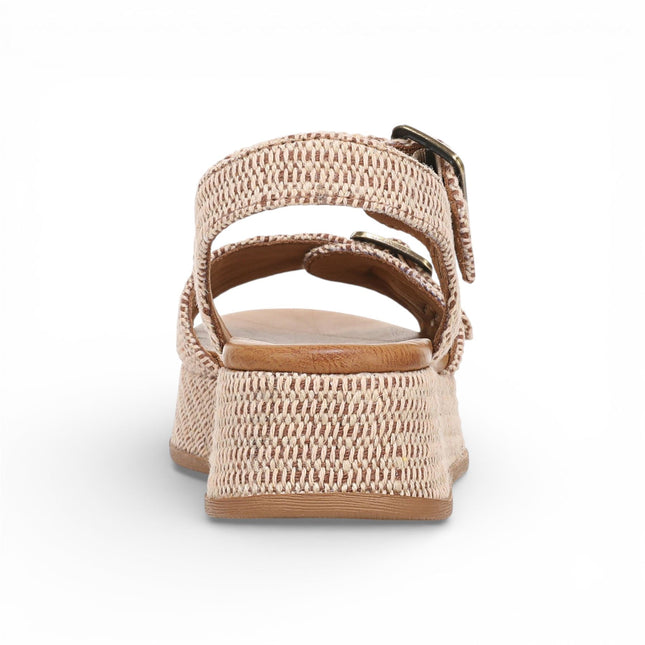 Blowfish Malibu Women’s Beige Faux Leather Platform Sandals - Magical