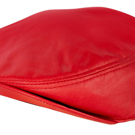 Mens  Flat Hat Leather Peaky Blinders Beret Newsboy Gatsby Golf Cabbie Cap