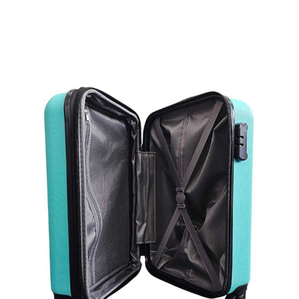 Robust Hard shell Cabin Suitcase 4 Wheel Lightweight Luggage