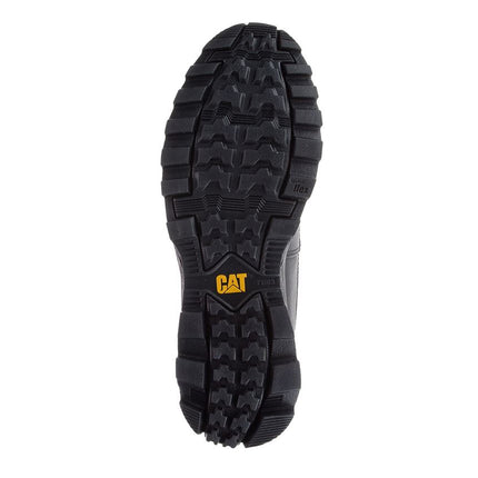 Caterpillar Men's Founder Black Leather Everyday Ankle Boots
