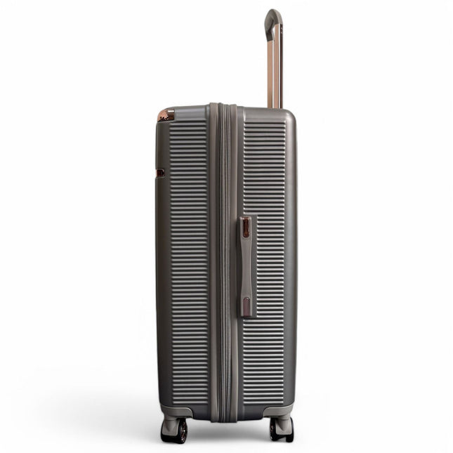Expandable Hard Shell 8 Wheels Luggage Travel Cabin Suitcase Set