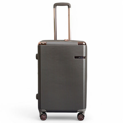 Expandable Hard Shell 8 Wheels Luggage Travel Cabin Suitcase Set