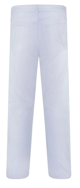 Mens Leather Zip Jeans-Ancona