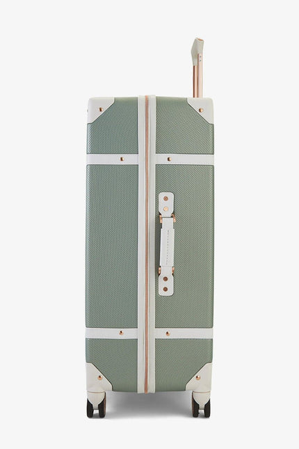 Vintage Hard Shell  Luggage Trunk Suitcase Set