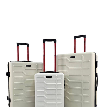 Hard Shell 4 Wheel Classic Luggage Suitcase Set