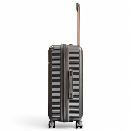 Expandable Hard Shell 8 Wheels Luggage Travel Cabin Suitcase Set