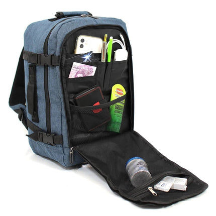 Rucksack Backpack 40x20 x25 cm Underseat Travel Cabin Bag for Easy Jet, Ryanair