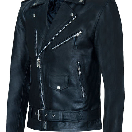 Men's Brando RED INDIAN Cowhide Jacket - Osasco