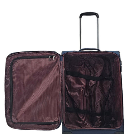 Lightweight Soft  Dual 4 Wheel Luggage Suitcases