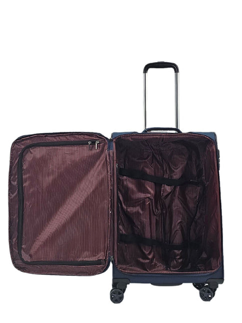 Lightweight Soft  Dual 4 Wheel Luggage Suitcases