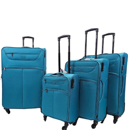 Lightweight Soft Suitcase Luggage Travel TSA Set