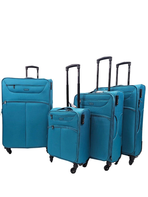 Lightweight Soft Suitcase Luggage Travel TSA Set