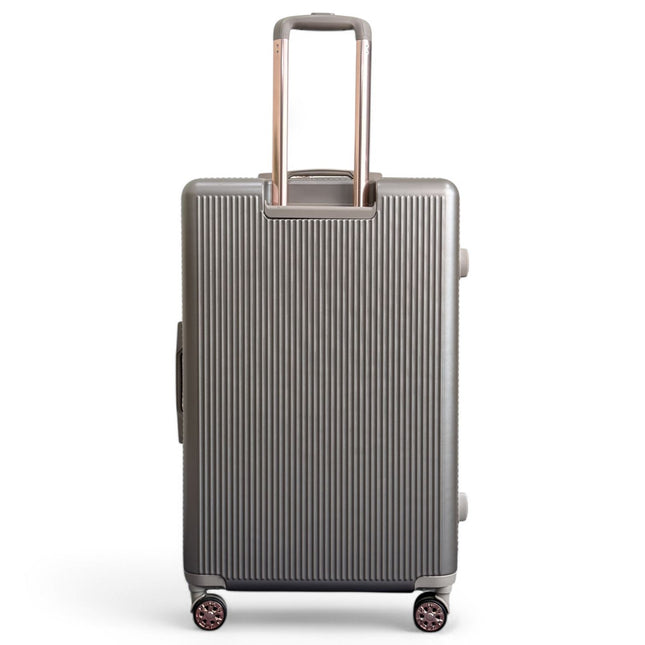 Expandable Hard Shell 8 Wheels Luggage Travel Cabin Suitcase Set