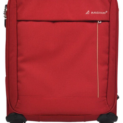Lightweight Soft Casing Cabin Suitcase 8 Wheel Luggage Travel
