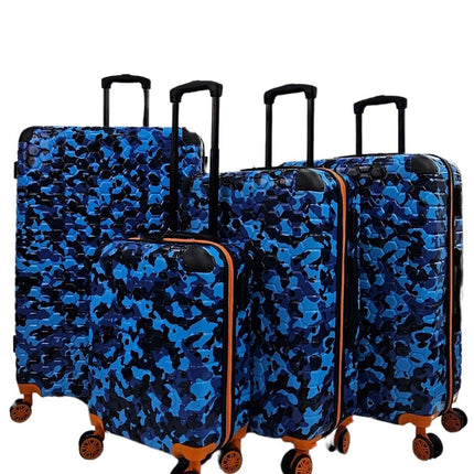 Hardshell Camo Robust ABS Suitcase Set