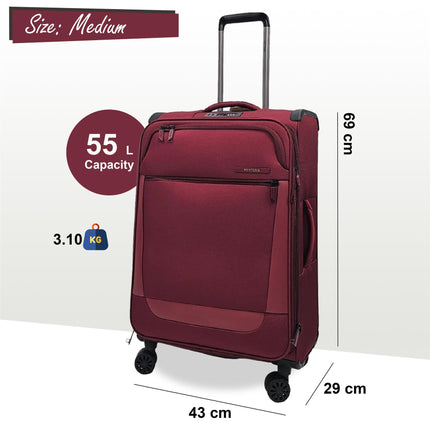 Lightweight  4 Wheel Luggage Suitcase