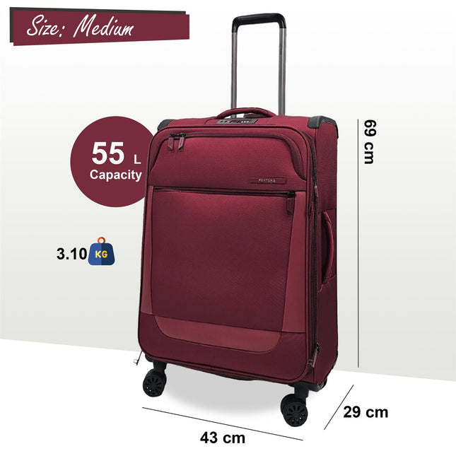 Lightweight  4 Wheel Luggage Suitcase