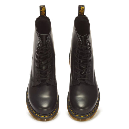 Dr Martens 1460 Black Smooth Leather 8-Eye Combat Boots - 11822006