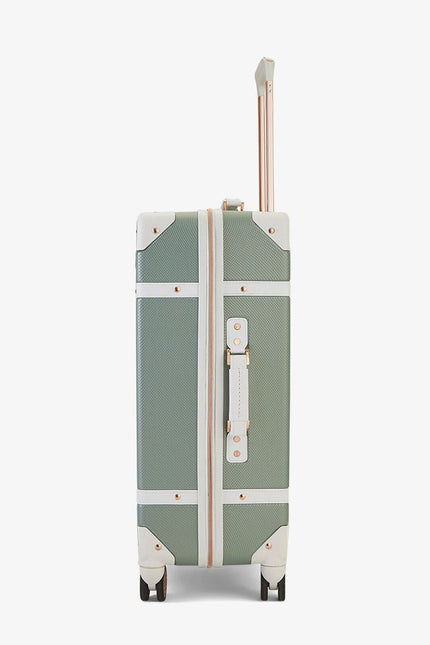 Vintage Hard Shell  Luggage Trunk Suitcase Set
