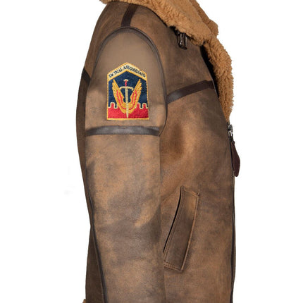 Mens Antique B3 Sheepskin Flying Jacket-Alameda