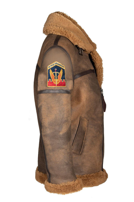 Mens Antique B3 Sheepskin Flying Jacket-Alameda