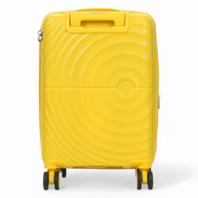 Hard Shell Cabin 55 x 37 x 22 cm PP Suitcase Luggage Suitable for Easyjet, Ryanair
