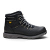 Caterpillar (CAT) Mens Black Leather Waterproof Lace Up Boots - Pursue Hiker