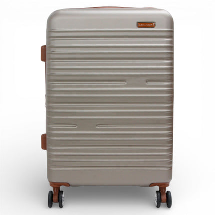 Expandable Hard Shell ABS Suitcase Set 8 Wheel Robust Travel Case Holiday Luggage